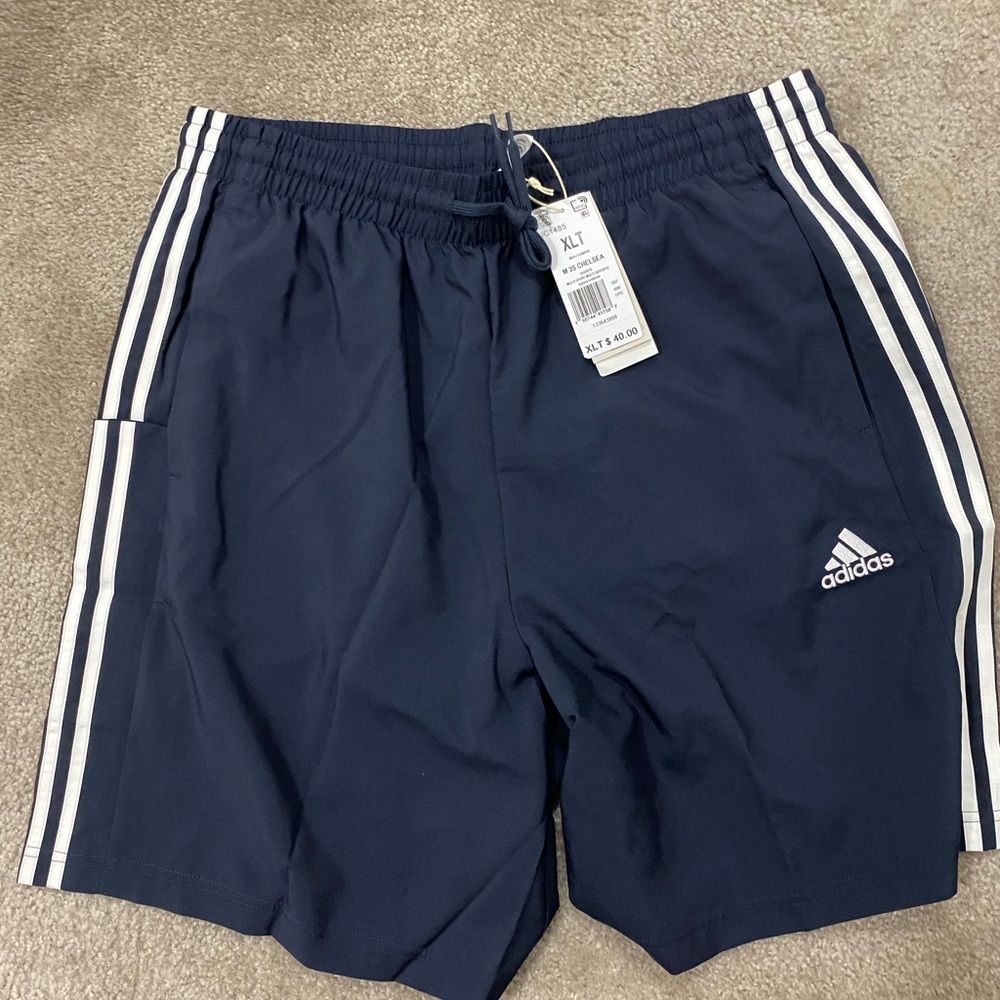 Adidas navy blue shorts